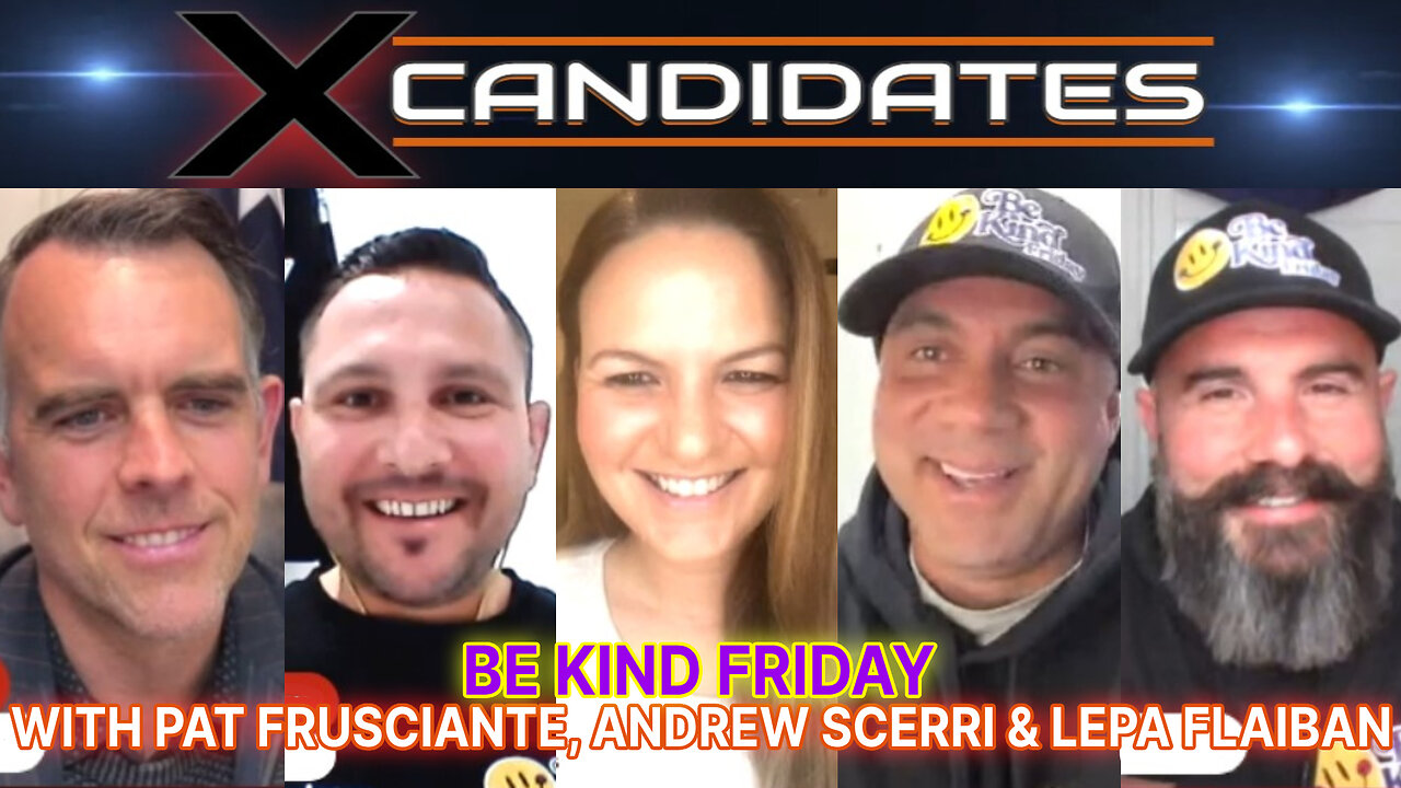 Be Kind Friday - With Pat Frusciante, Andrew Scerri & Lepa Flaiban - XC119