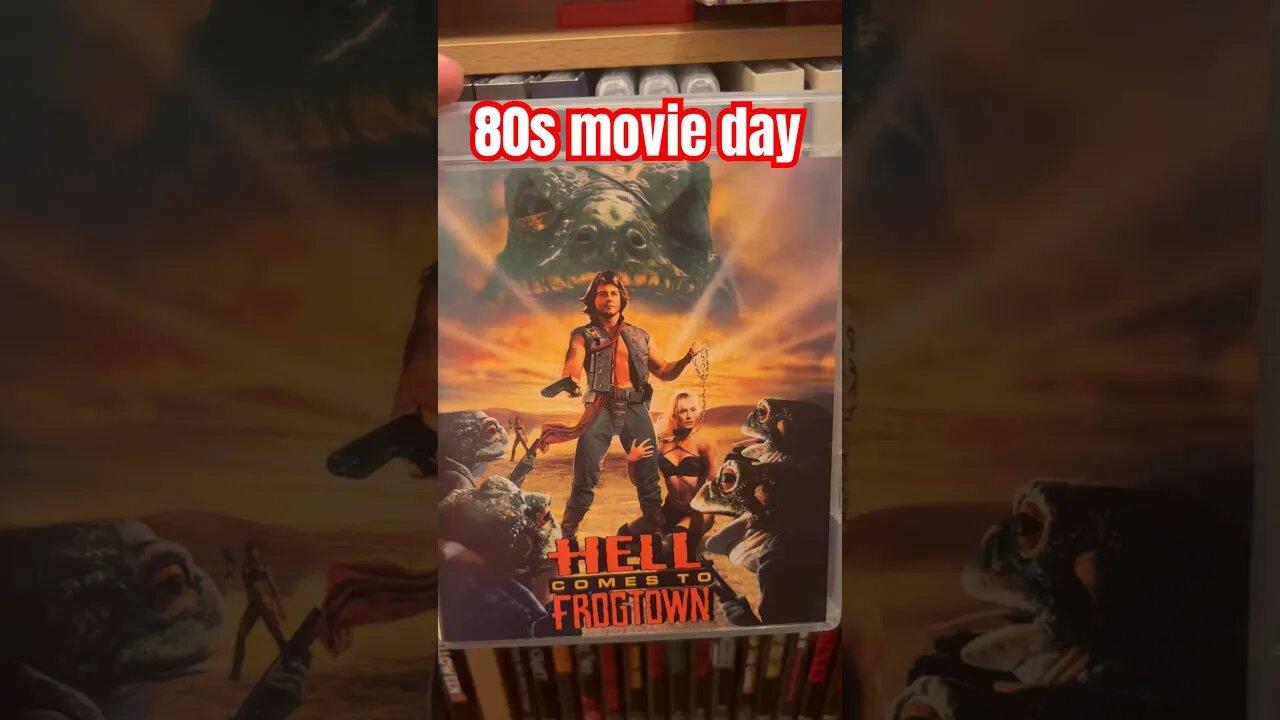 Hell Comes to Frogtown 80s movie day #shorts #roddypiper #80smovies #vinegarsyndrome #bluray