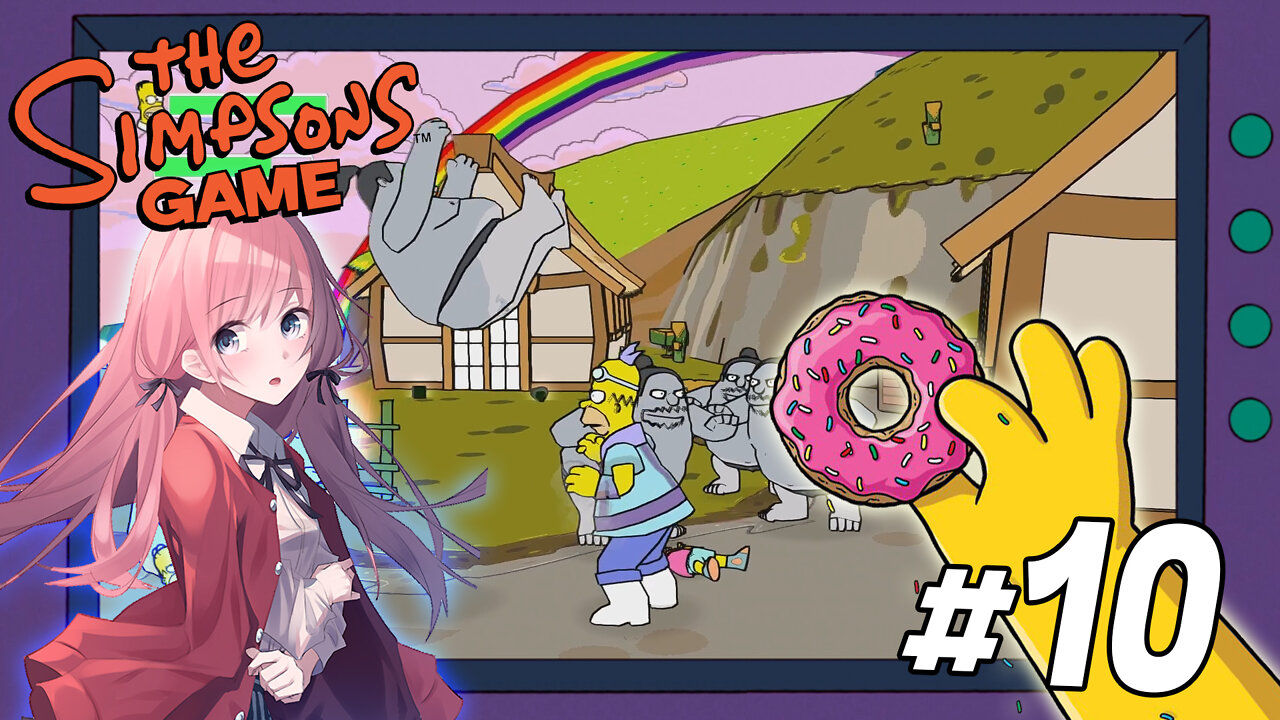 Lets play The Simpsons Game (2022) #10 - "These Sumo Wrestlers Are SOOOO SENSATIVE !!"