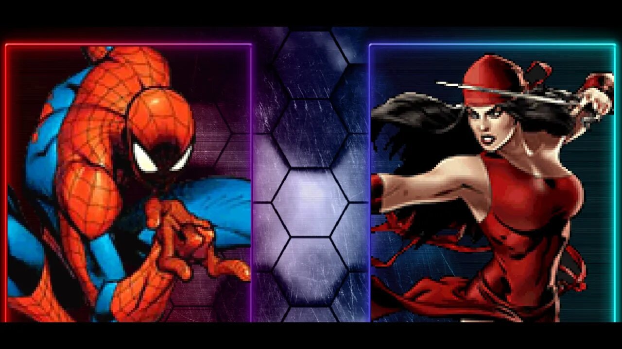 Mugen: Spiderman vs Elektra