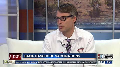 Dr. Dan Heller talks Vaccinations on August 4