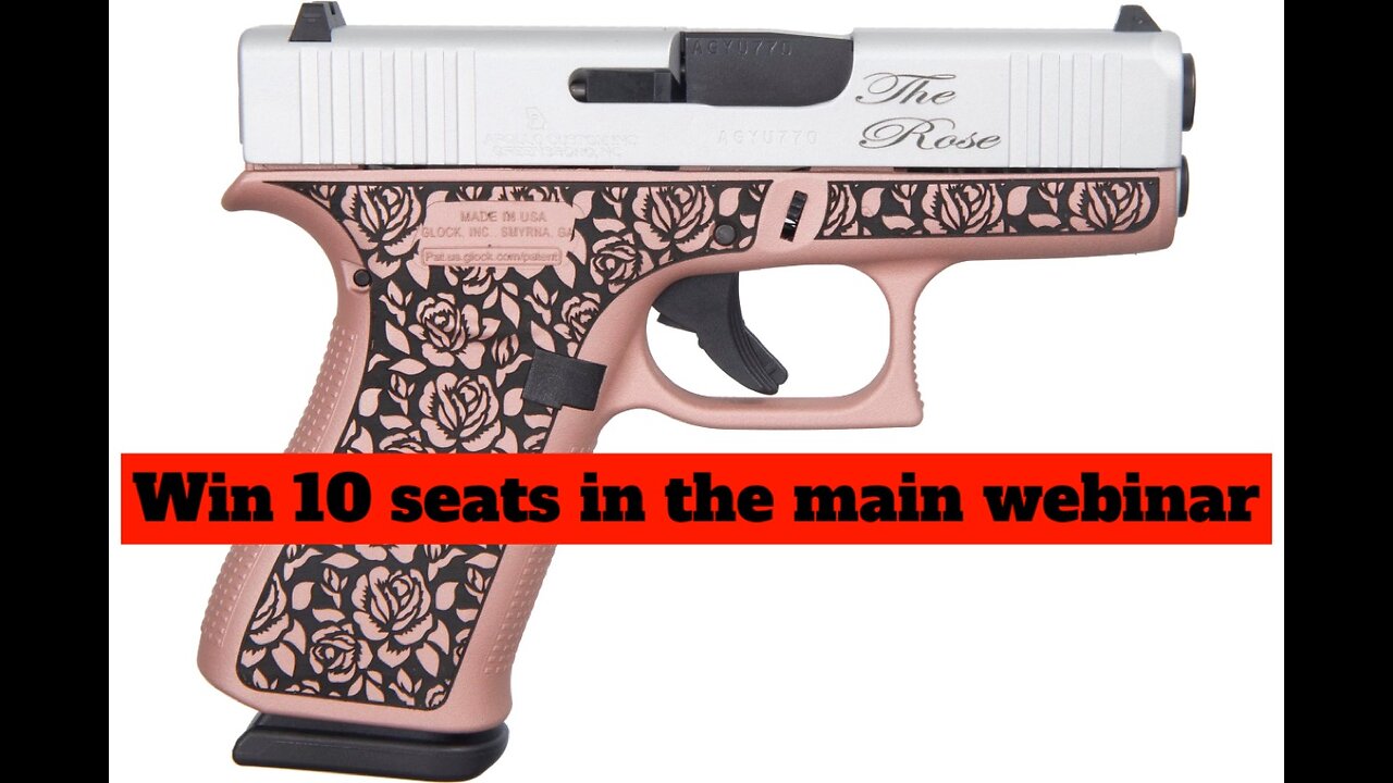 GLOCK G43X 9MM 3.41'' 10-RD MINI #2 FOR 10 SEATS IN THE MAIN WEBINAR