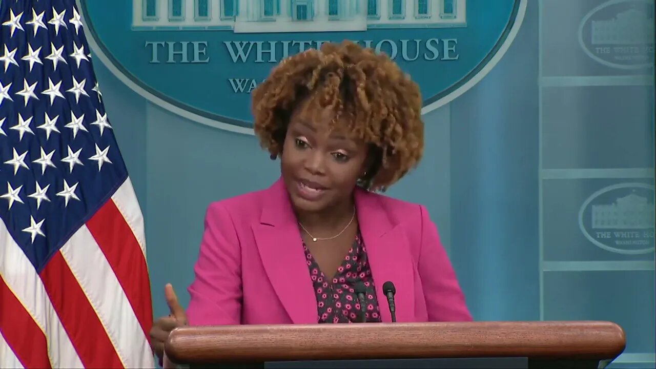 Jean-Pierre Won't Comment On Biden Repeating Same Story Within Minutes Of Each Other At Fundraiser