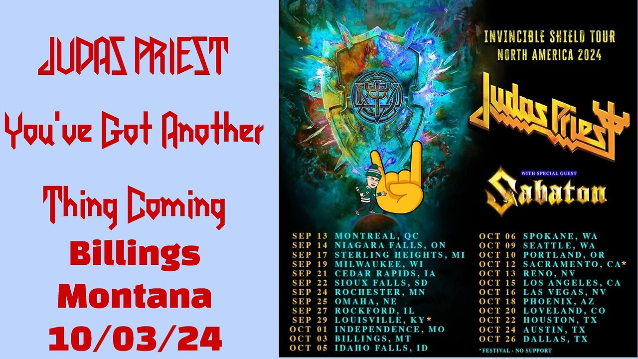 Judas Priest - You've Got Another Thing Coming - Billings, Montana 10/03/24