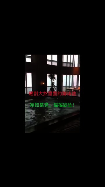 Saige Building in Shenzhen Keeps Shaking in 3 days. 深圳賽格大樓中的游泳池劇烈搖晃