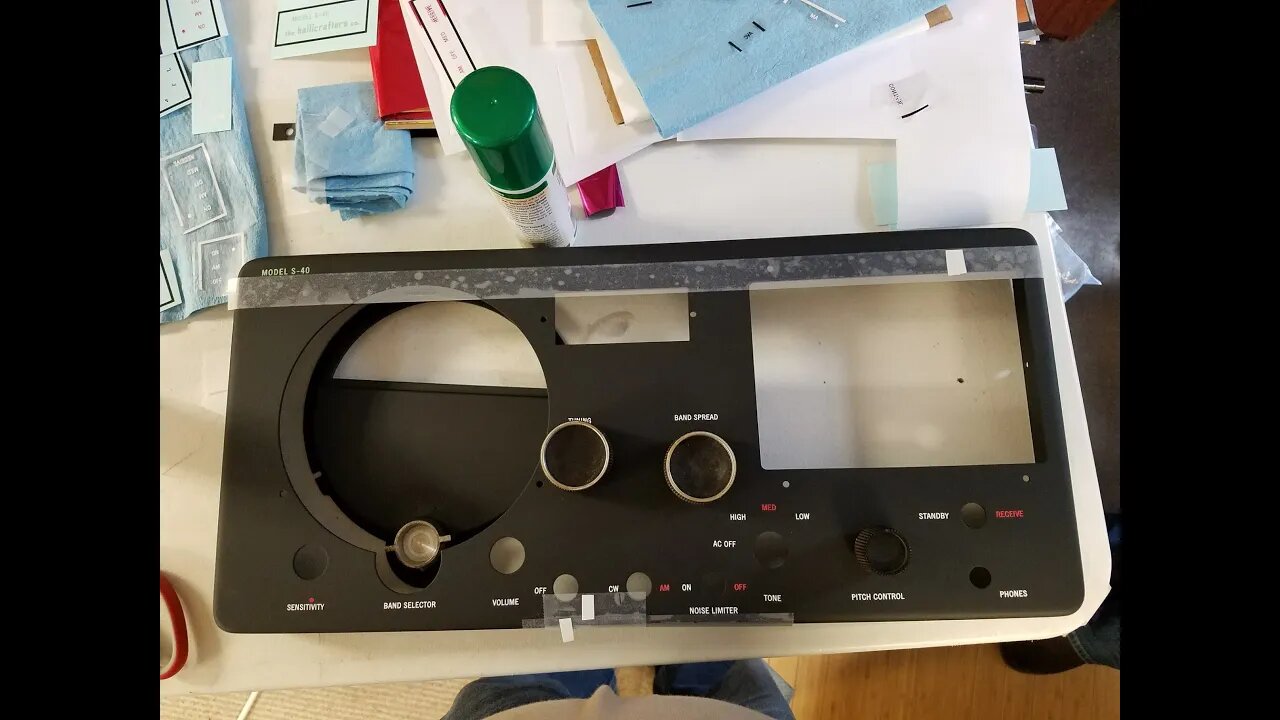 Final Assembly of a Hallicrafters S40 - K1SVC S 40 Restoration - Part 7 Final