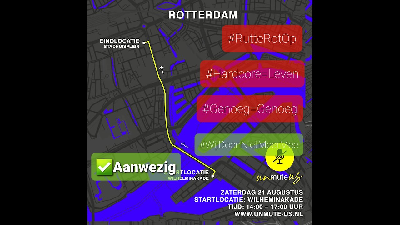 Demo 21-08-2021 Rotterdam