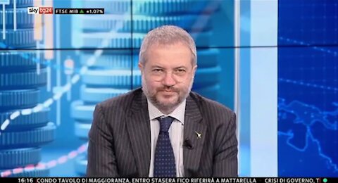 Claudio Borghi Aquilini Gualtieri Nessuno Perderà Posto Di Lavoro - Crisi Di Governo