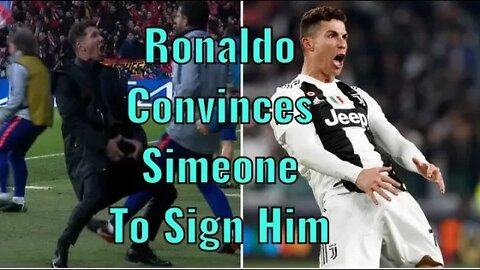 Cristiano Ronaldo Signs For Atletico Madrid | #Shorts