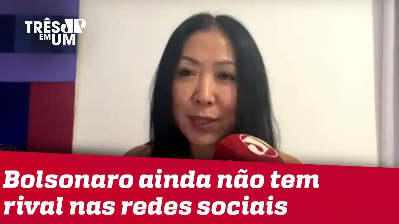 #ThaísOyama: Doria está muito longe de Bolsonaro nas redes