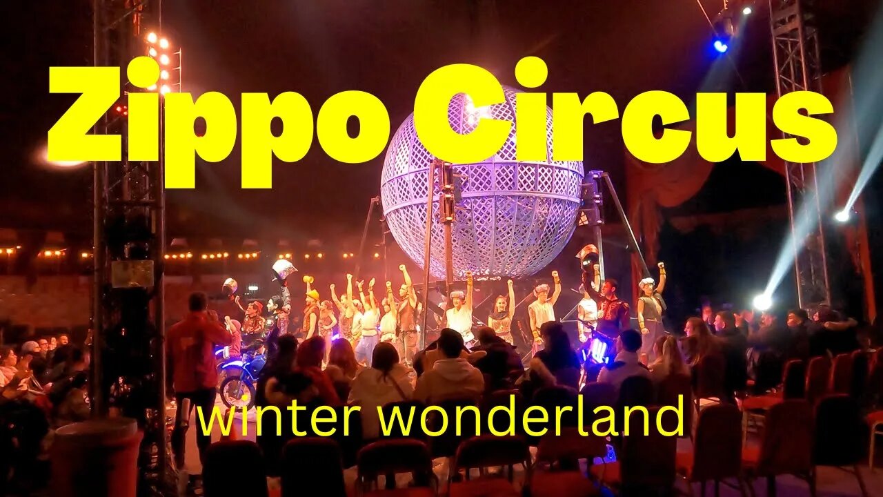 Zippos Circus in winter wonderland | @ZipposCircusTV |VLOGMAS