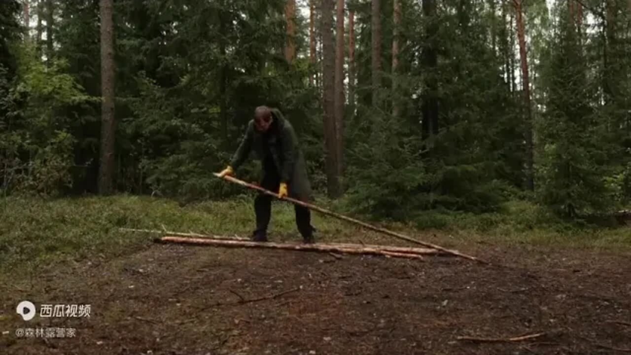 9 Camping in the wilderness at 20 degrees below zero, see how the Norwegian god gets rid of