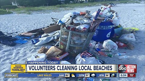 Volunteers needed Friday morning to clean beaches after July 4th