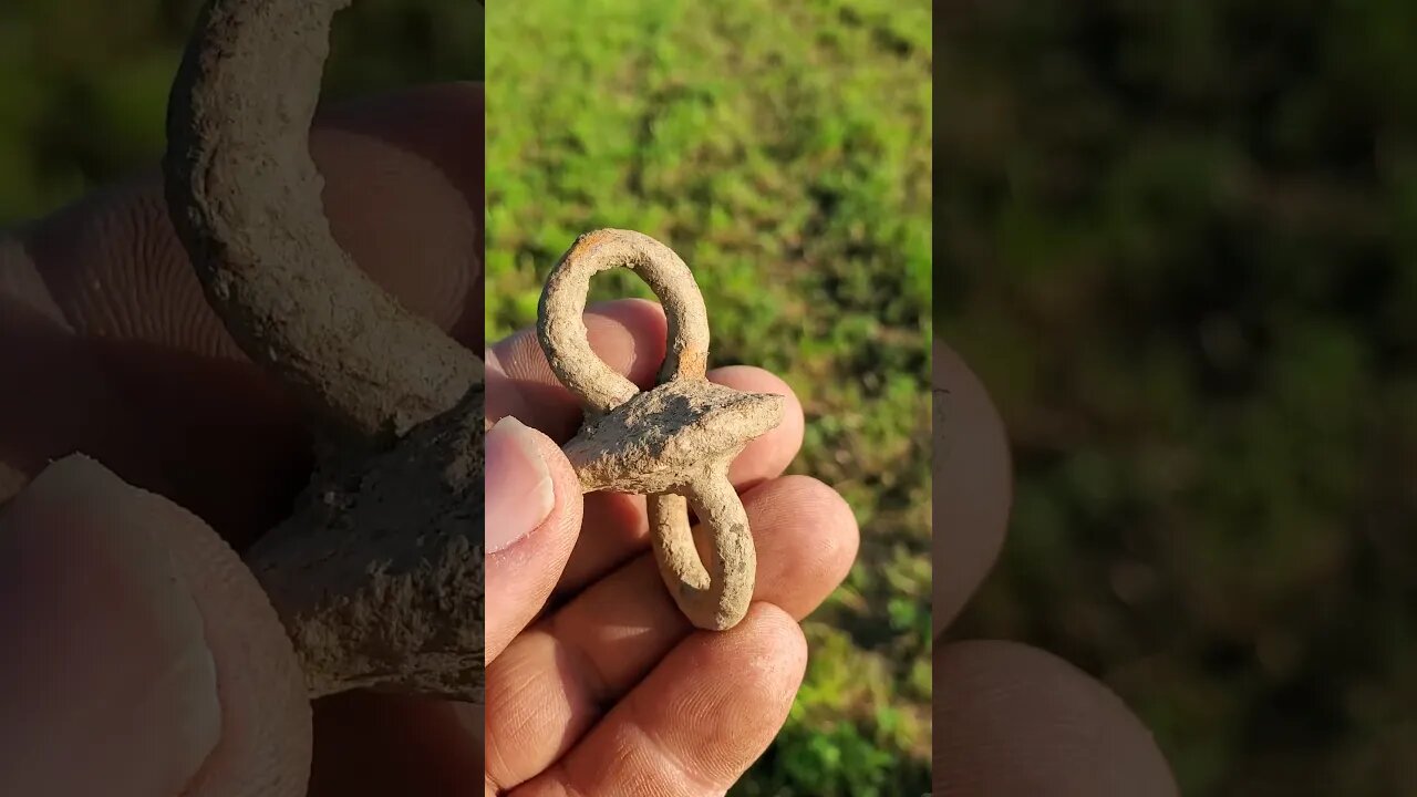 comment what this is #treasure #relic #coins #buttons #silver #metaldetecting #civilwar #trending