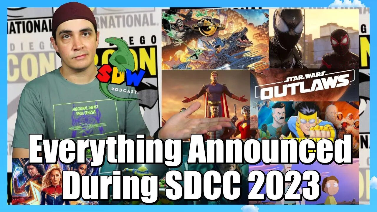 Everything Announced At The 2023 Comic-Con