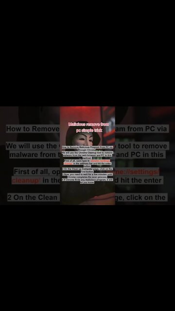 malicious remove from pc simple trick