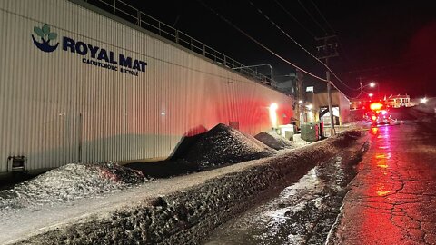 Feu chez Royal Mat 17 fév