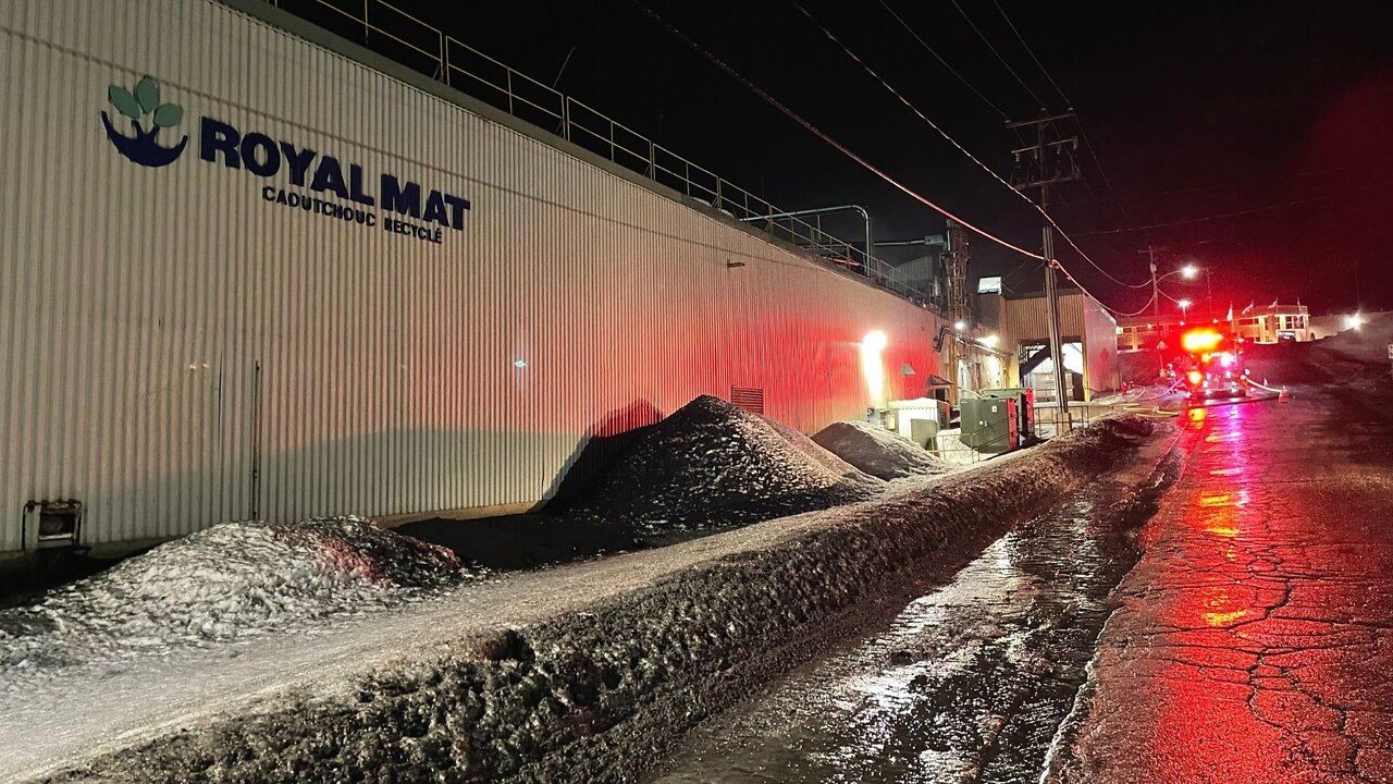 Feu chez Royal Mat 17 fév