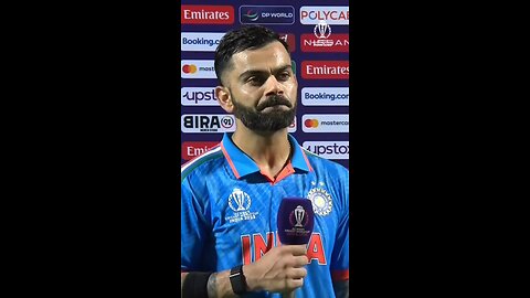 Virat Kohli speech.