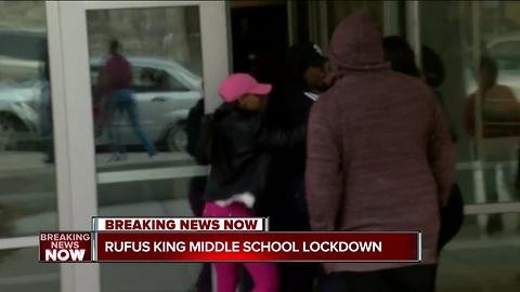 'Subject with a gun' reported at Rufus King Middle School