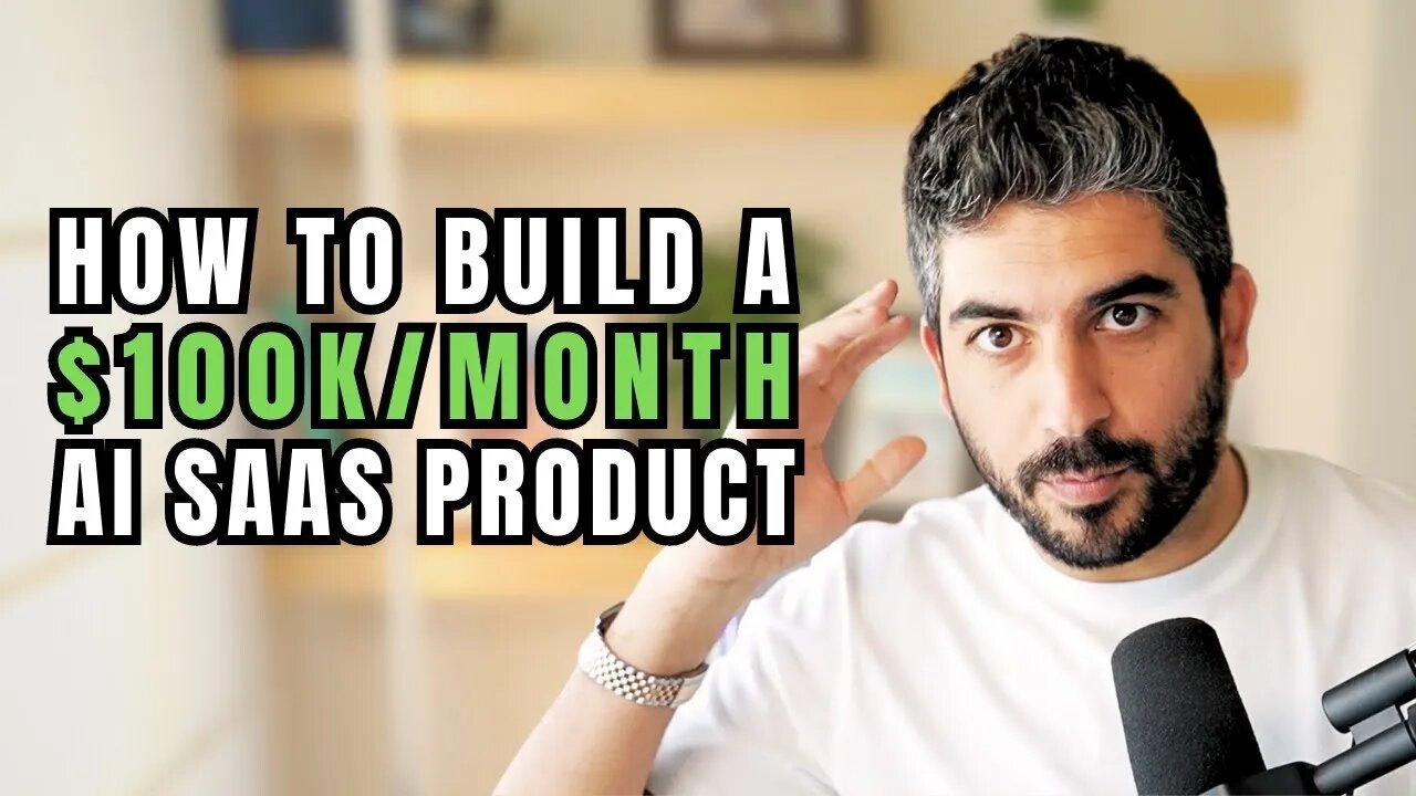 How To Build A $100K/Month AI SaaS Product | Building In Public | $100k MRR Plan