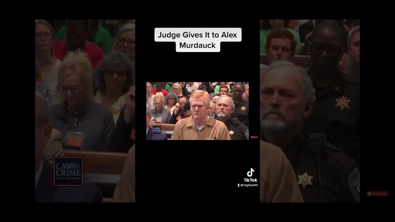 Judge “Surprised”by Alex Murdaugh’s choice to remain silent. #shorts