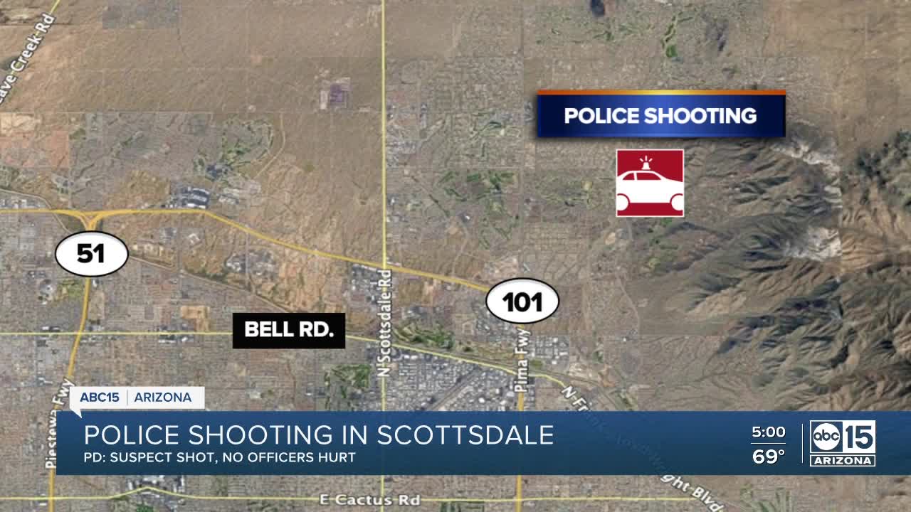 Police shooting in Scottsdale