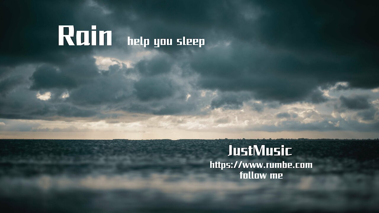 【RAIN】9 HOURS HELP INSOMNIA NIGHT RAIN, RAIN SOUNDS TO STUDY, RELAX, SLEEP,REDUCE STRESS