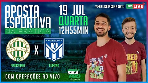 🔴Ferencvaros x Klaksvik FC - Live de Trading | AO VIVO