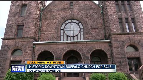 Historic Downtown Buffalo church up for sale