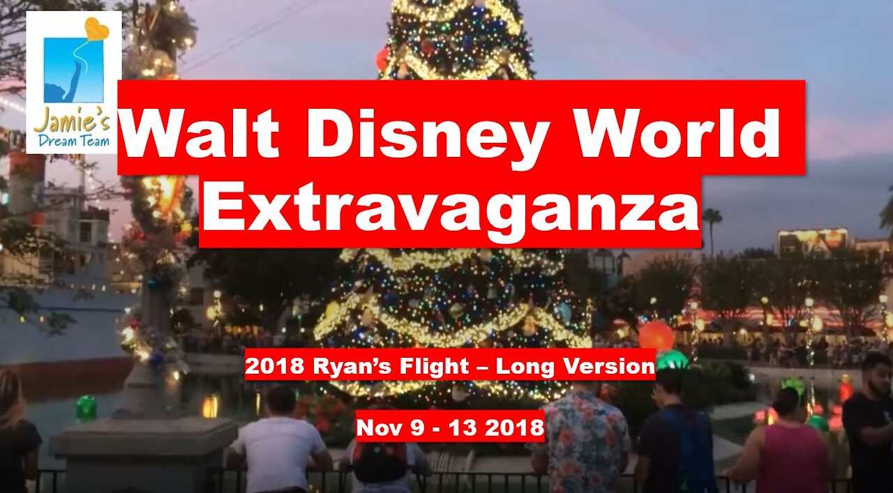 Walt Disney World Extravaganza l 2018 Ryan's Flight l Short Version l Jamie's Dream Team