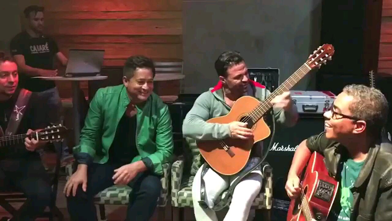 Leonardo e Eduardo Costa em Passe Livre