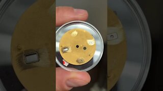 Rolex factory Onyx dial removal from a Datejust