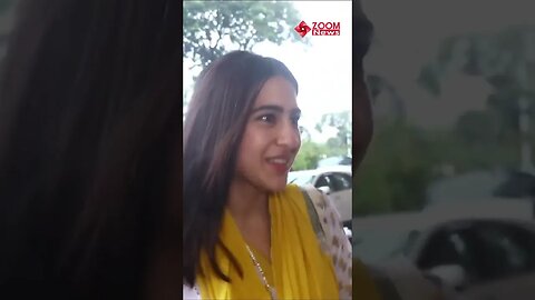 Sara Ali Khan Spotted at Mumbai Airport 😍🔥📸✈️