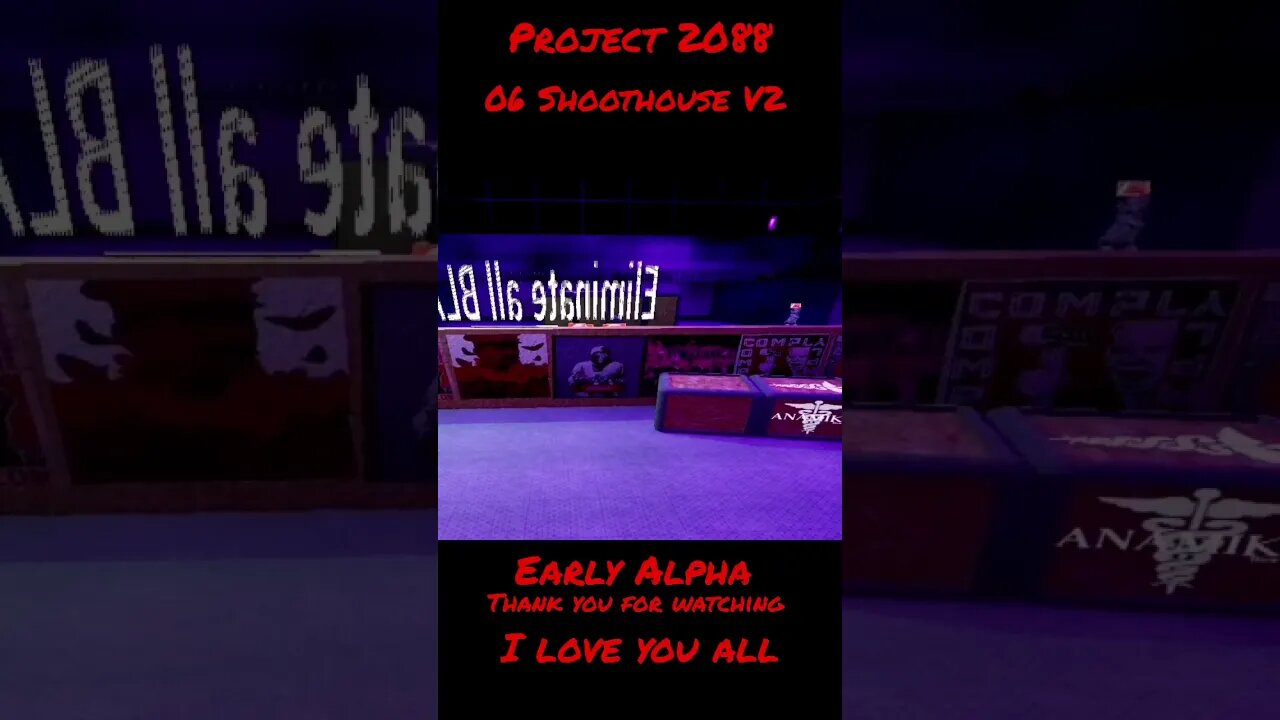 Project 2088 - 06 Shoothouse V2 -:- #shorts #short #callofduty #remix #art #neon