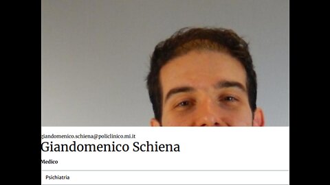 Dr SCHIENA nega utilità psicofarmaci