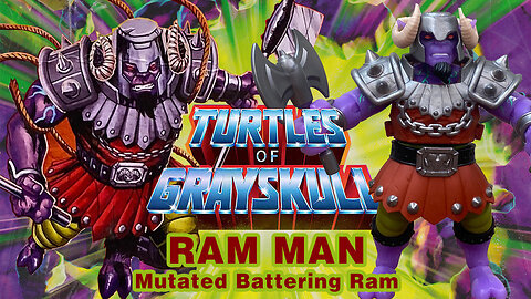 Ram Man (Mutated) - Turtles of Grayskull - Unboxing & Review 