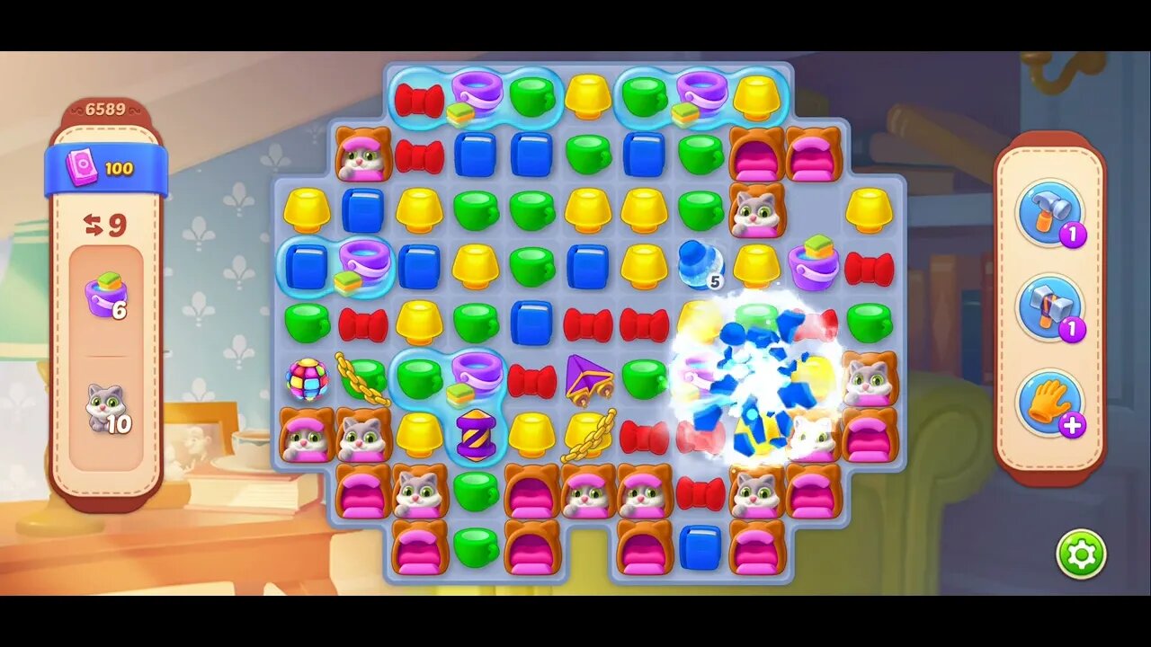 Playrix Homescapes Gameplay Walkthrough Level 6589