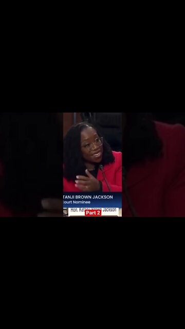 Judge Jackson Doesn’t Answer Senator Ted Cruz’s Question During Confirmation Hearing 2 #shorts