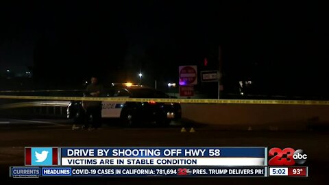 Two drive-by shootings on and off Highway 58