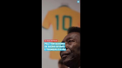 Pelé tem quadro de saúde estável e tranquiliza fãs #pele #pelé #futebol #soccer #shorts