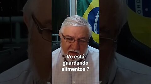 Vc está guardando alimentos ?