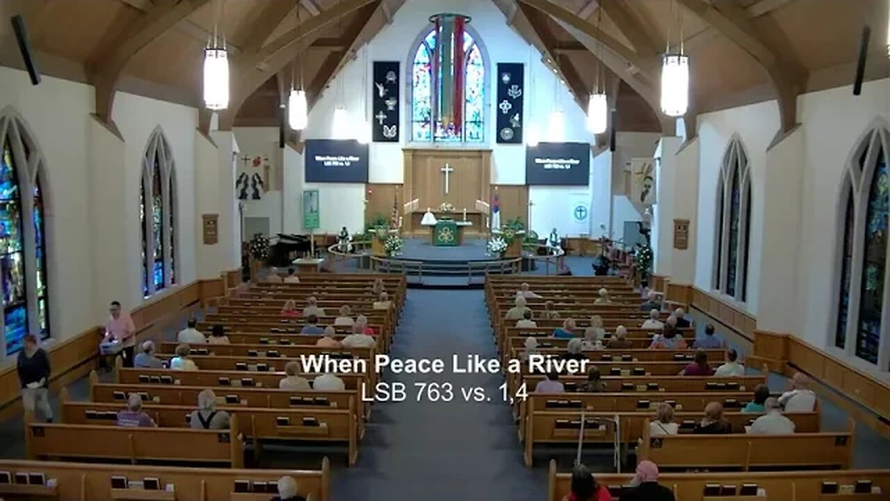 Hymn - "When Peace like a River" - LSB 763