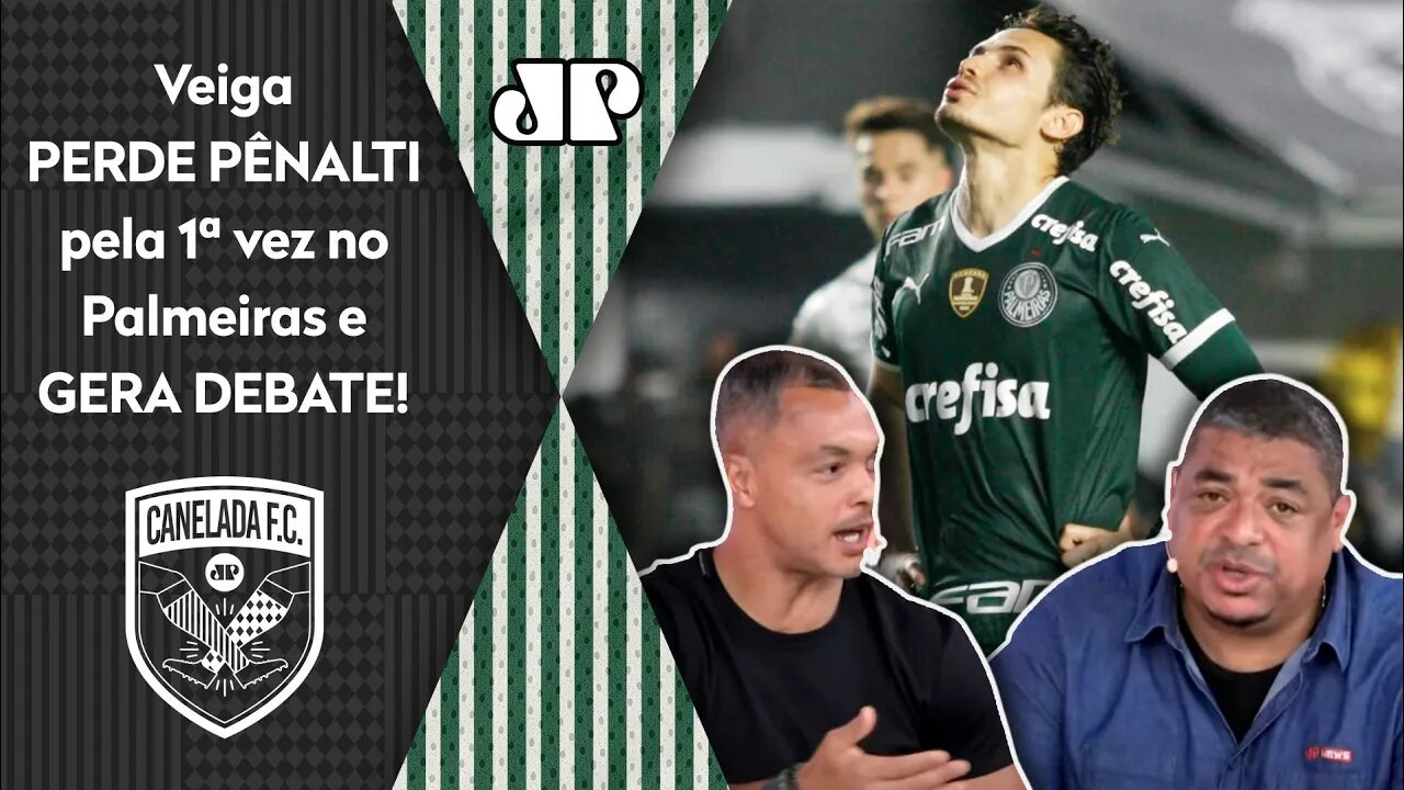 "Cara, o Veiga PERDEU PÊNALTI, e o INTERESSANTE agora vai ser..." VEJA DEBATE pós Santos x Palmeiras