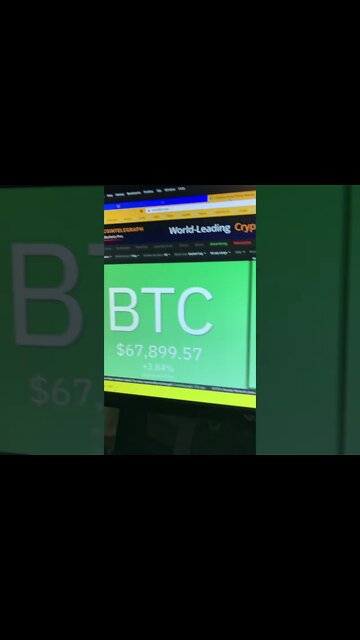 BITCOIN and ETHEREUM are WAY Up. #Shorts