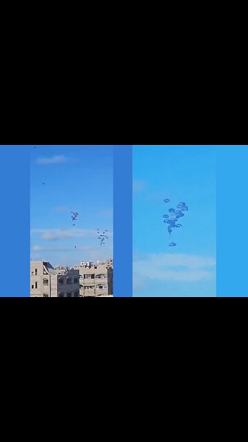 GAZA: At least 5 people killed, 11 injured this morning after being hit by air dropped aid