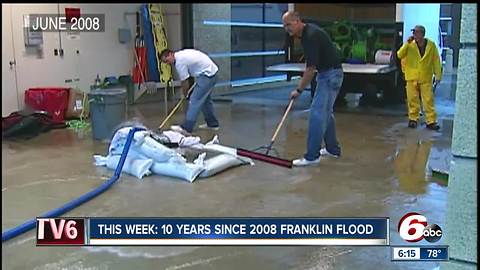 10 Years Later: Franklin residents remember devastating 2008 flood