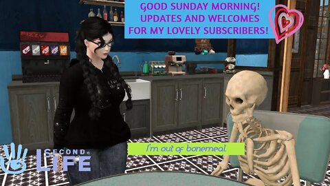 Sunday Morning Housekeeping for the @Reality of a Second Life Channel