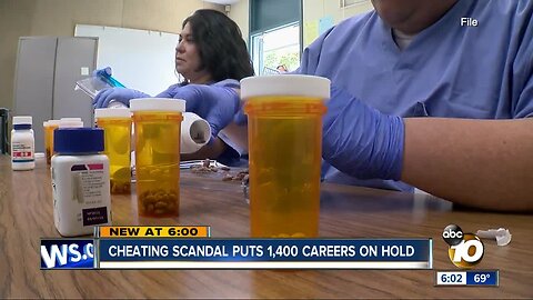 Cheating scandal puts 1,400 pharmacy careers on hold