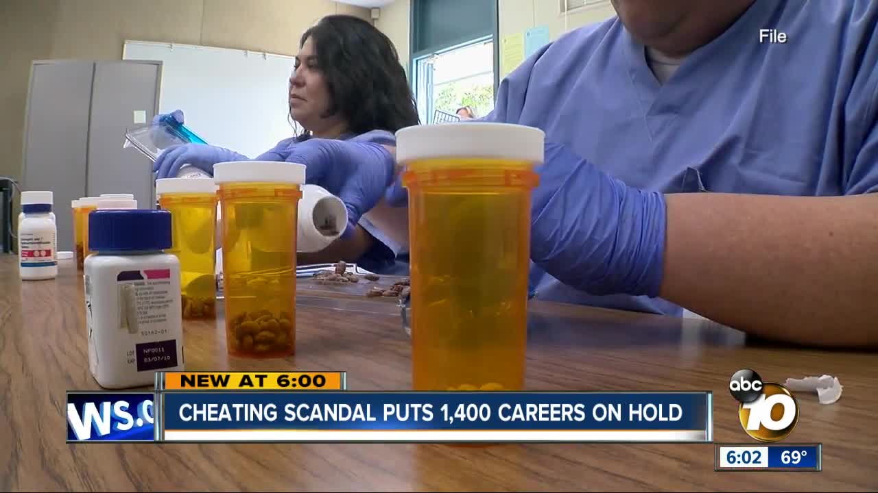 Cheating scandal puts 1,400 pharmacy careers on hold